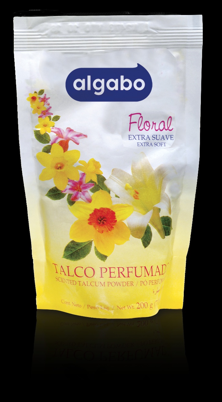 Algabo Talco Bolsita Floral x400g