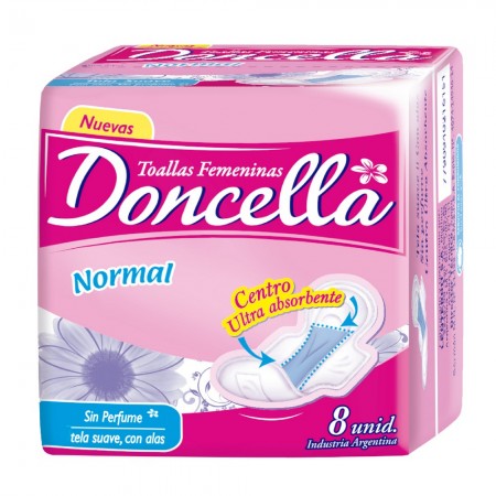 Doncella Toal. x8 Con Alas S/Desod.
