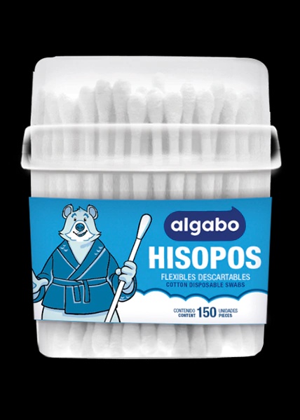 algabo hisopos x 150