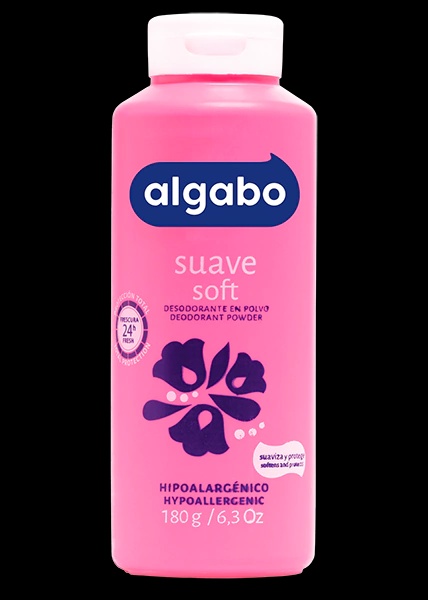 algabo talco x 180 rosa