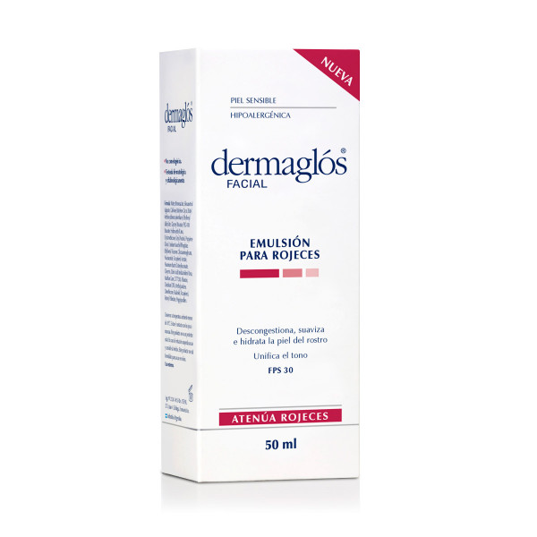 Dermaglos facial emulsion para rojeces x 50