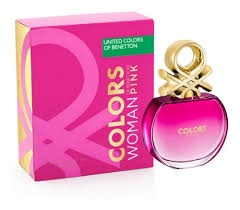 Bennetton Color women Pink edt x80ml