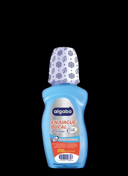 algabo enjuague bucal menthol x 250