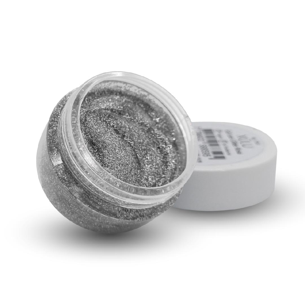 Xulu gel con glitter plata x30g