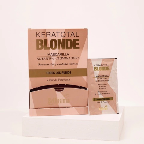bellisima masc blonde keratotal x 20 gr