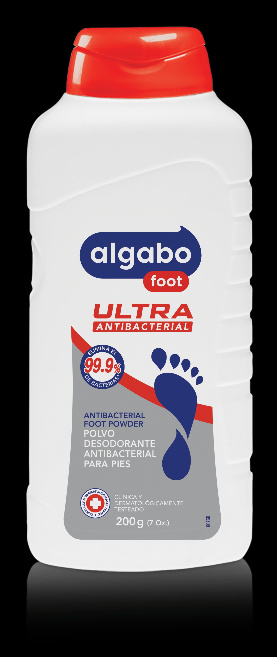 Algabo Talq. p/pies antibac x200g