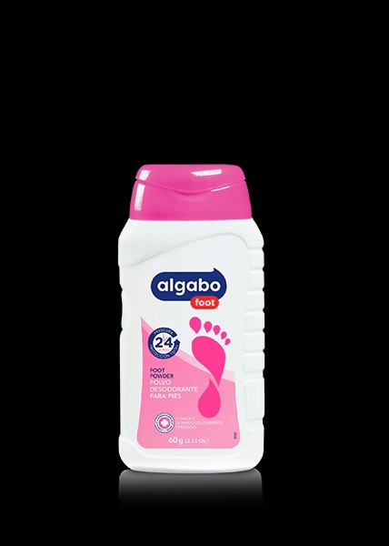 Algabo Foot Polvo des. pies x60g Dama