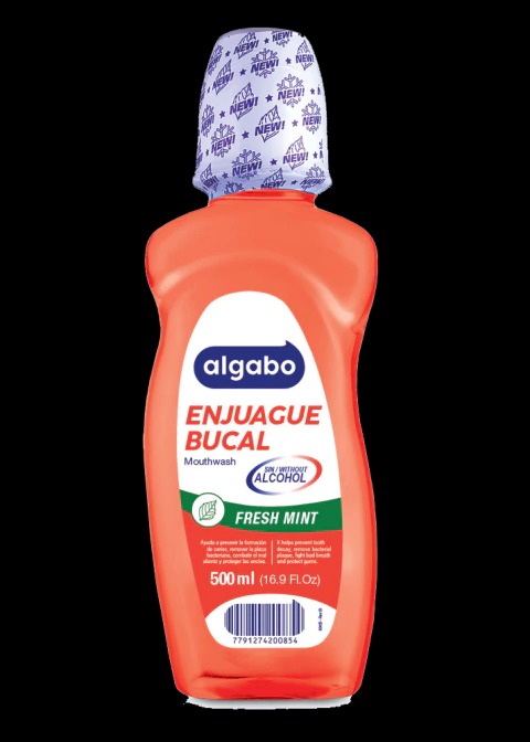 Algabo Enj. Bucal x500ml Sin Alcohol