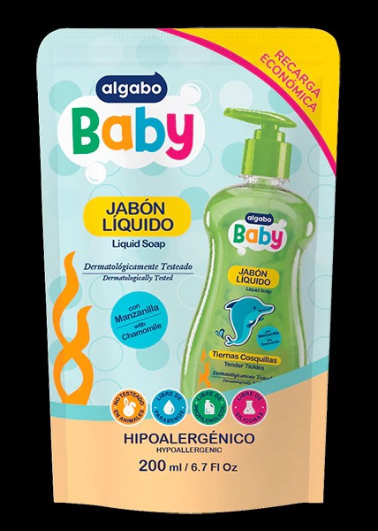 Algabo Baby Jab. liq. rto. dp x200ml 