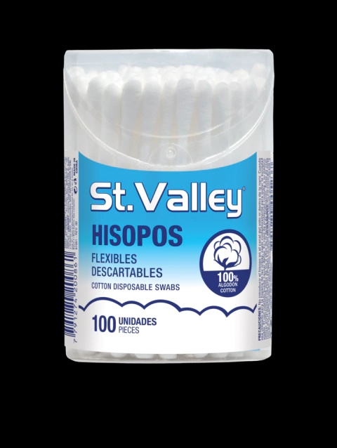 Algabo hisopos St. Valley x100
