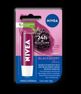 nivea labello lapiz lip care blackberry
