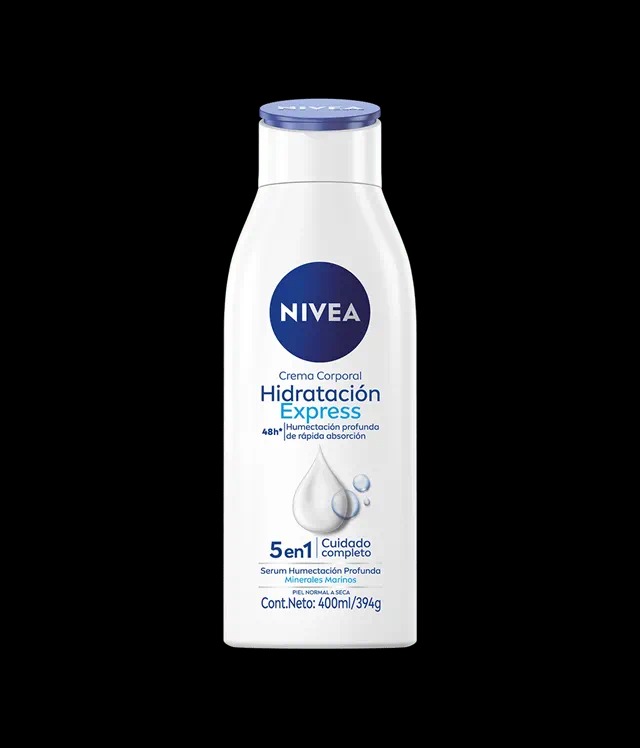 Nivea crema x400ml Hidratac. express