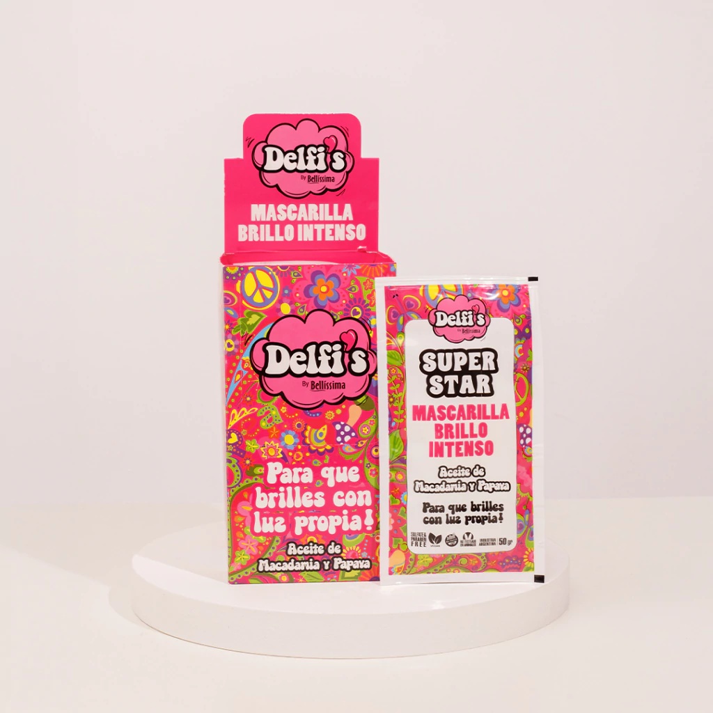 Bellissima Delfis Masc. x50g Sachet Mac. y pap.