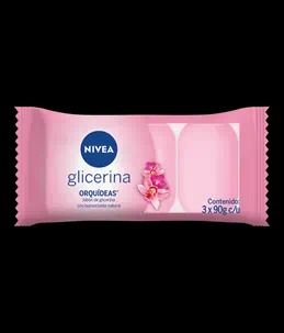 nivea jab glicerina orquidias x 3 