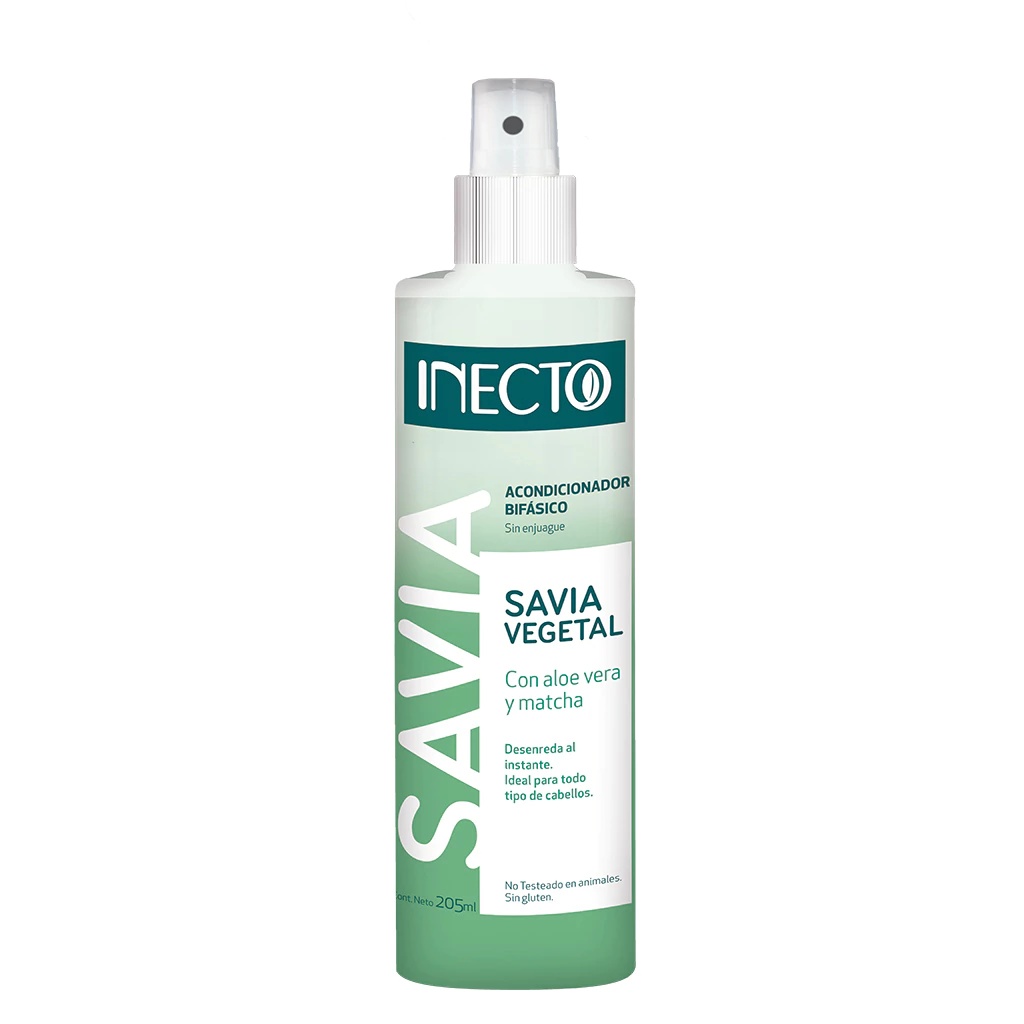 Inecto Savia bifase sin enj. x205ml