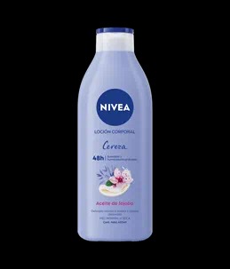 Nivea locion x400 cereza