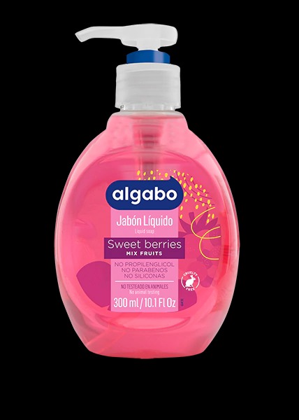 Algabo Jab Liq. c/dos. Frutos del Bosque