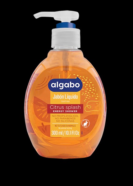 Algabo jab. liq. con valvula x300ml citrus
