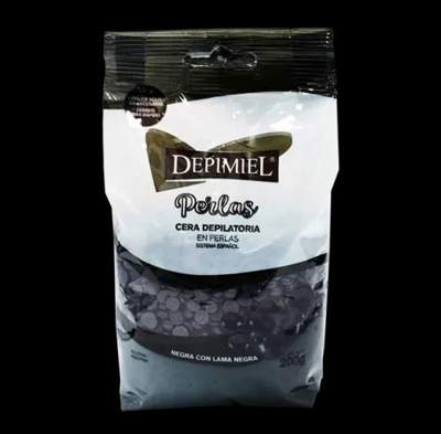 Depimiel Cera Perlas x200g. Negra