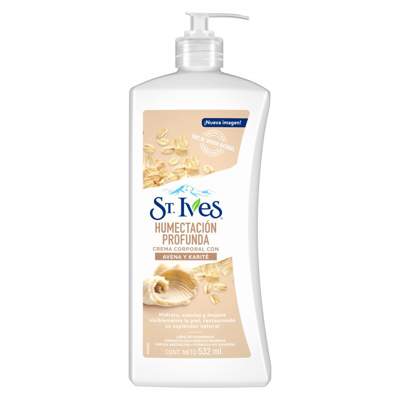 ST Ives crema corporal x532 Avena y Karite