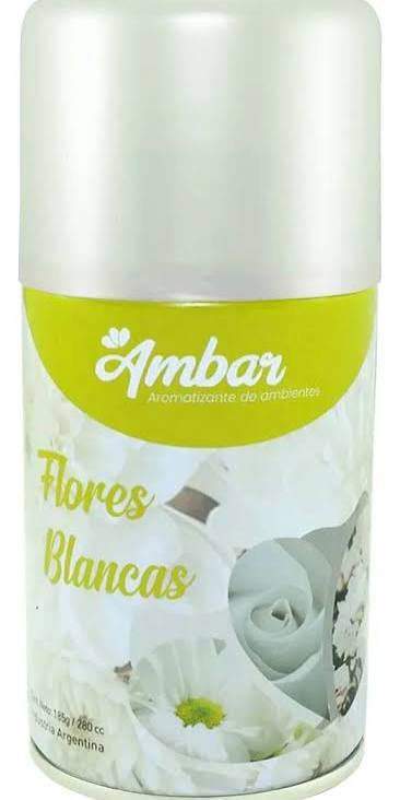 Ambar aerosol x380 Flores Blancas