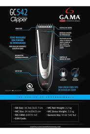 gama clipper gc 542