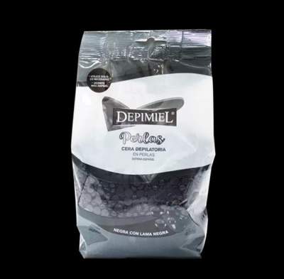 Depimiel cera Perlas x 400 negra