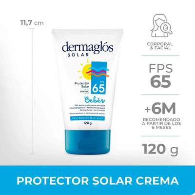 Dermaglós Solar x120g FPS65 BEBES