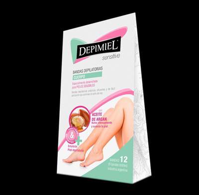 Depimiel Bandas dep. para cuerpo sens.x12