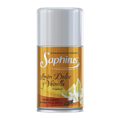 Saphirus aerosol rpto Limon Dulce y Vainilla