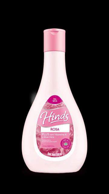 Hinds rosa plus con vit A y Aloe x75