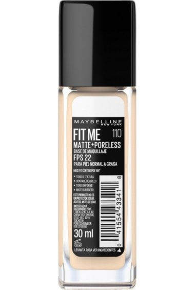 Maybelline Fit me Matte poreless 110