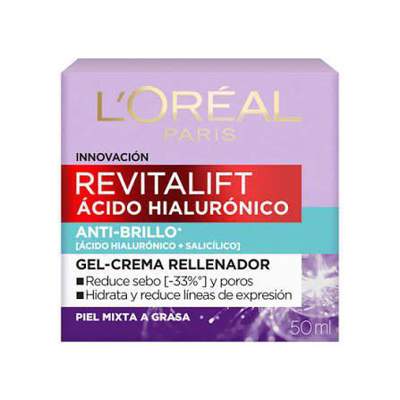 L'oreal Revitalift acido hialuronico crema gel x50