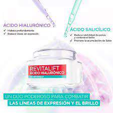 L'oreal Revitalift acido hialuronico crema gel x50