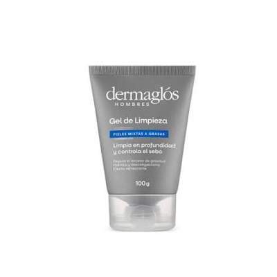 dermaglos limp facial gel hombre x100