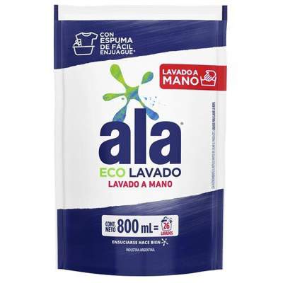Ala jabon liquidoi dp x800 lavado a mano