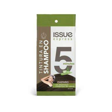 Issue shampu color express Castaño