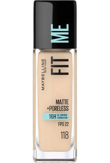 Maybelline Fit me Matte poreless 118