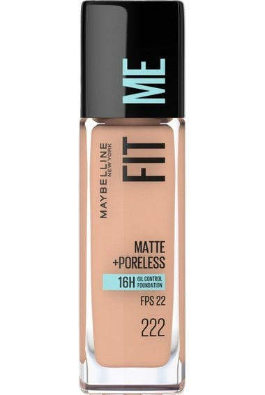 Maybelline Fit me Matte poreless 222