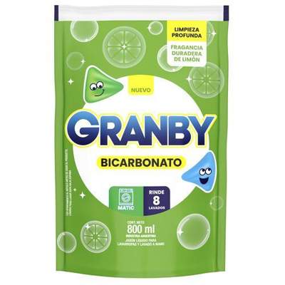 Granby jabon liquido. x800ml limon