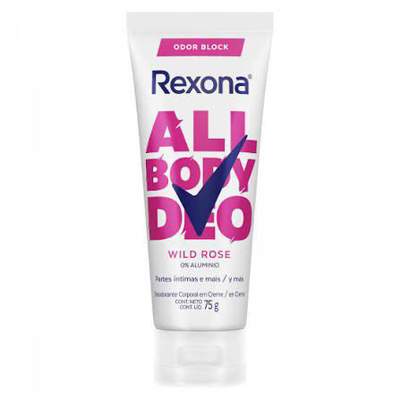 Rexona fem crema x75 allbody wild rose