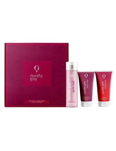DG Kit exfol.corp+Bsplash+Cr. corp. Pure Rose