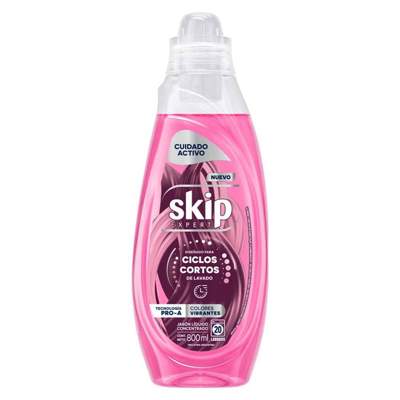 SKIP jab liq x 800 l ciclos corto rosa