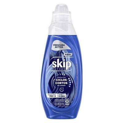 SKIP jab liq x 800 l ciclos corto azul