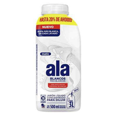 ALA jab liq diluir x 500 ropa blanca