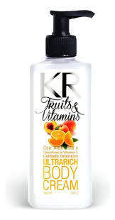 KR Body Cream F&V x350ml Orange