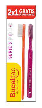 BUCALTAC cepillo dental cap promopack 2 x 1