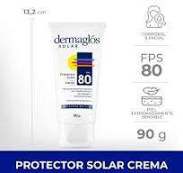 Dermaglos Bloqueador solar x90g fps 80