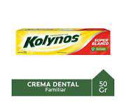 Kolynos crema dental x 50 ml super blanco