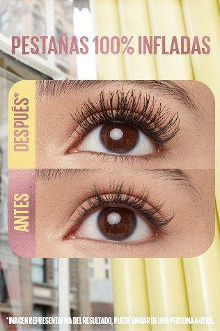 Colosal masca bubble very black washable